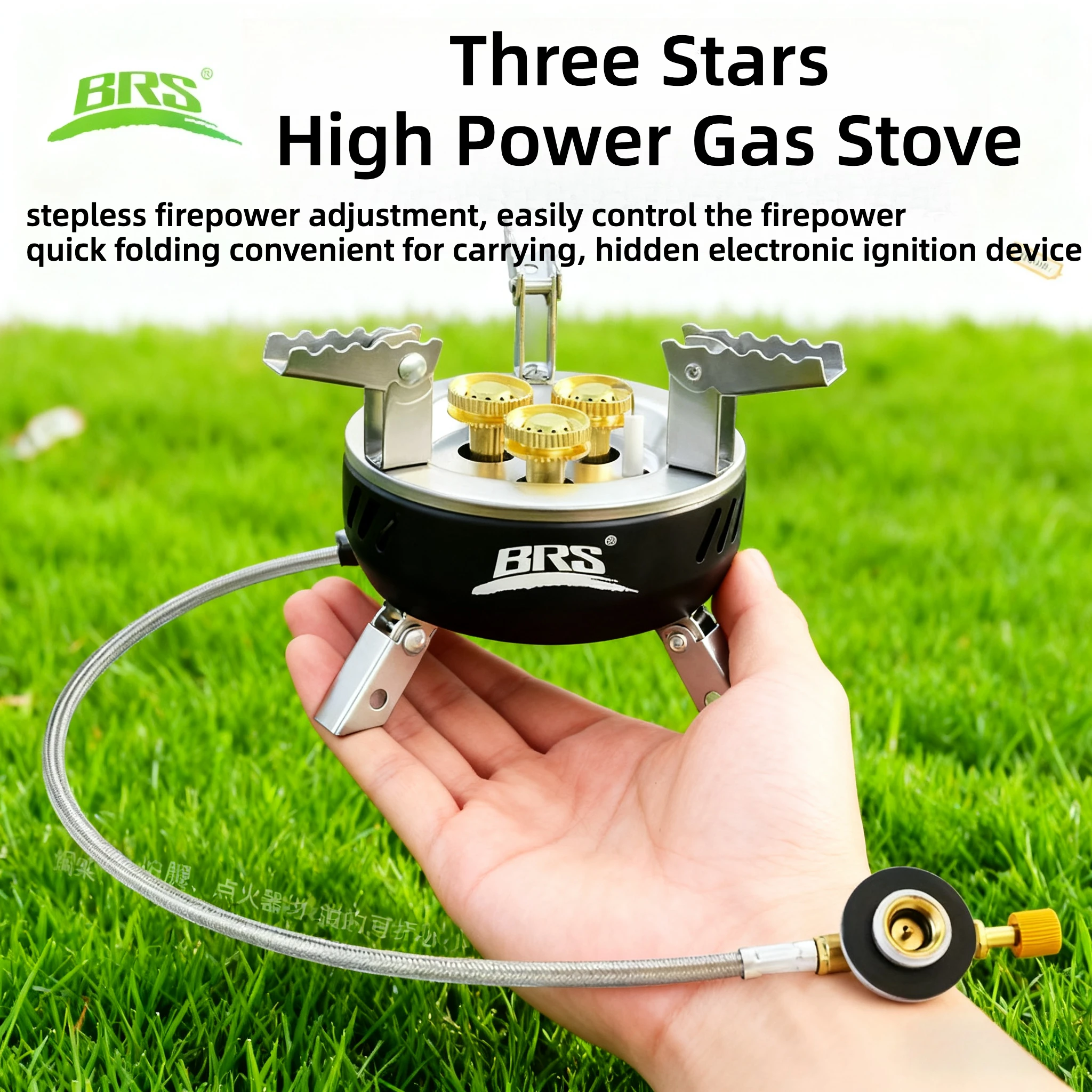 Outdoor Power Equipment Brands - BRS 203-Core Camping Gas Stove High