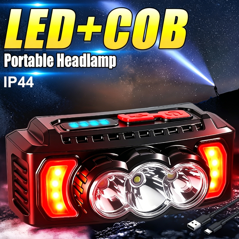 Outdoor Power Supply - 3500LM Headlamp Super Powerful Flashlights EDC