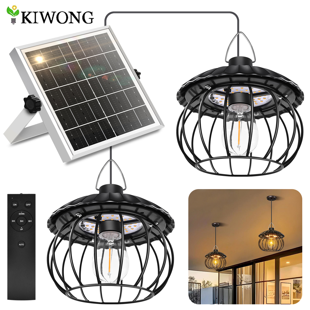Outdoor Power For Gazebo - Split Solar Powered Pumpkin Solar Lights