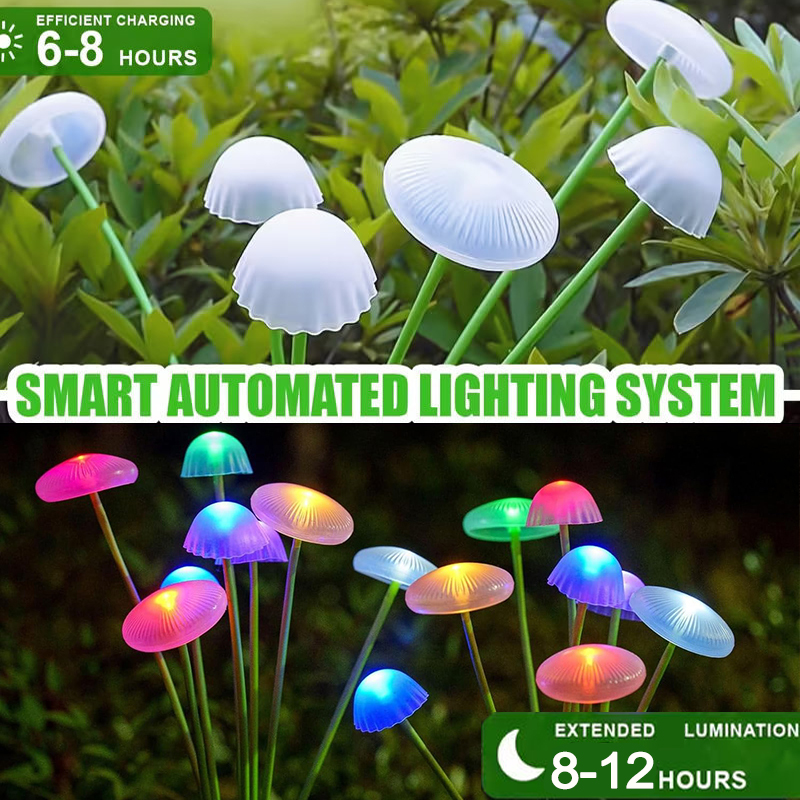 Solar Powered Outdoor LED Jell - Outdoor Yard Power Stake ulasan dan harga