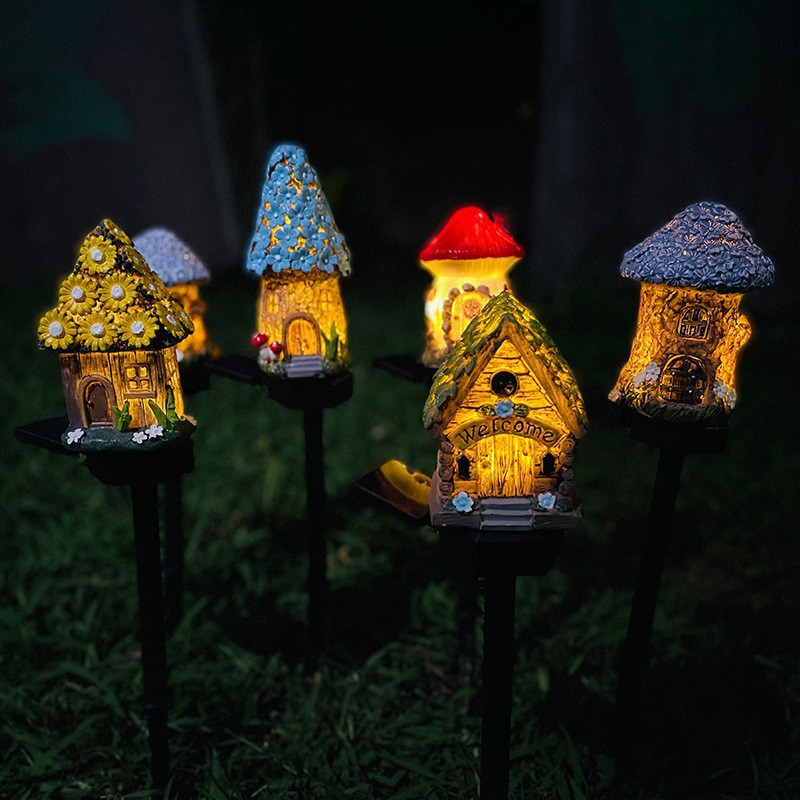 Solar Powered Mushroom Lights  - Outdoor Yard Power Stake ulasan dan harga