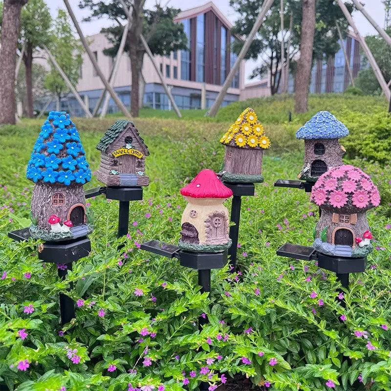 Solar Powered Mushroom Lights  - Outdoor Yard Power Stake ulasan dan harga