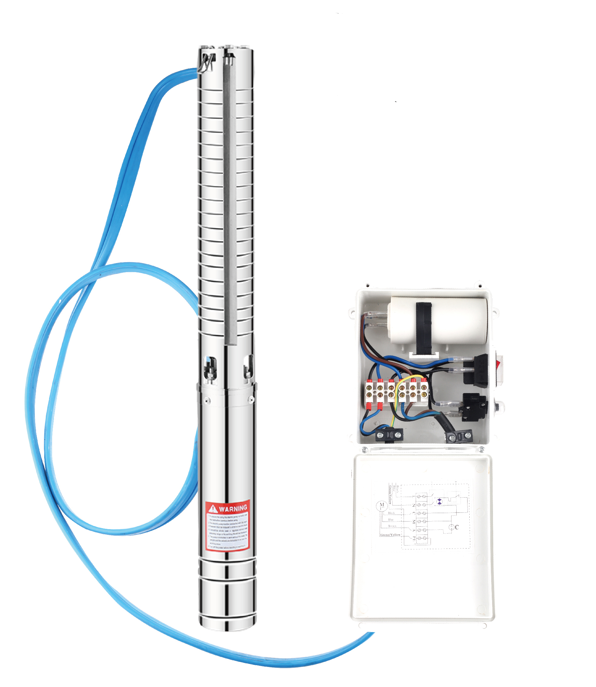 4SPM2/9 0.37KW 0.5HP 304 Stain - Water Pump Submersible ulasan dan harga