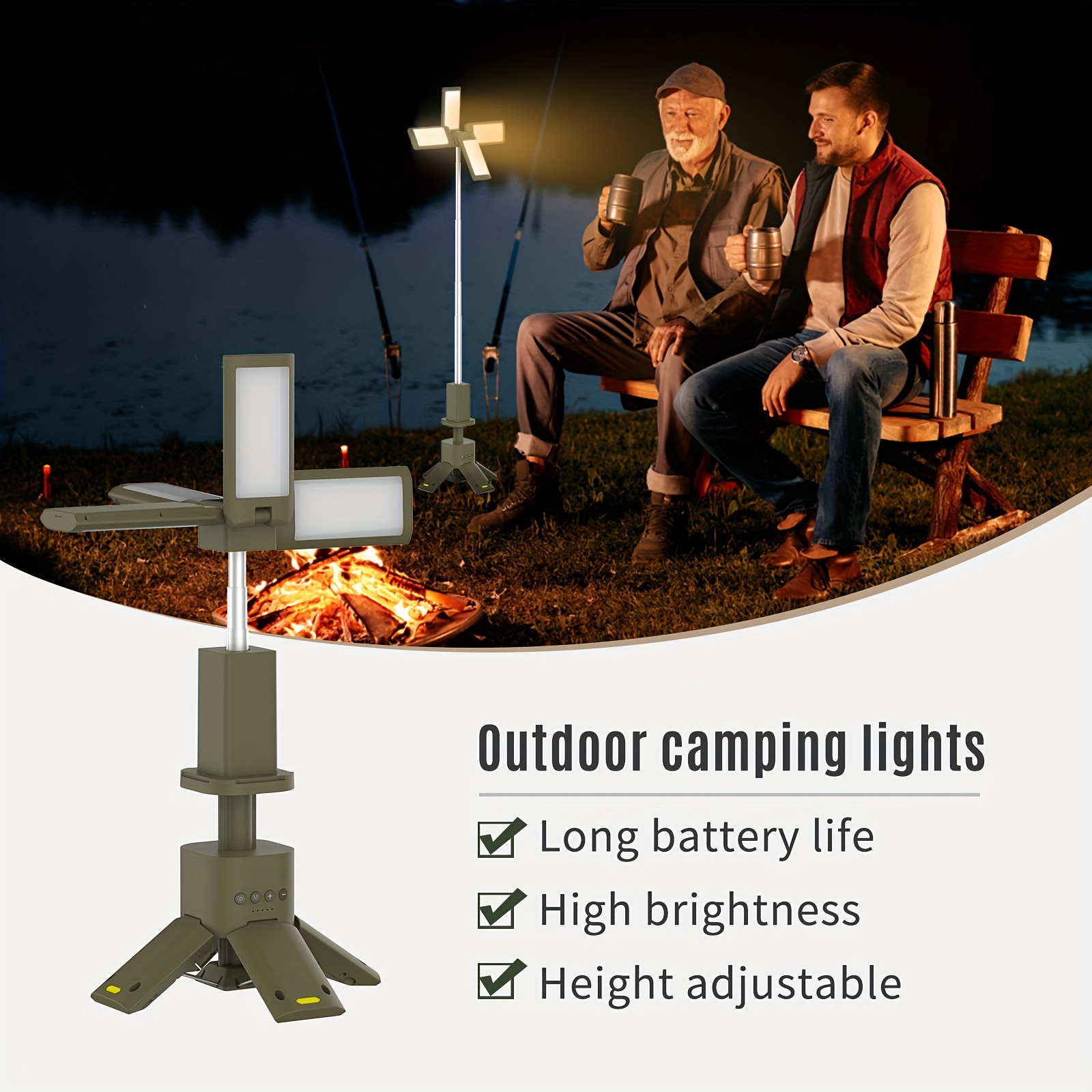 Camping Lantern, 14000mAh Rech - Outdoor Power Supply ulasan dan harga