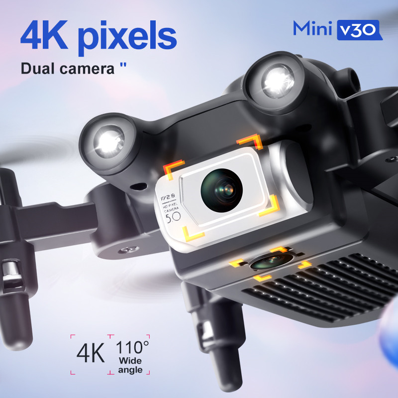 Mini V30 WiFi FPV Drone With 4 - Outdoor Power Box ulasan dan harga