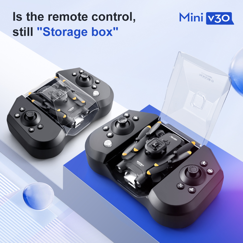 Mini V30 WiFi FPV Drone With 4 - Outdoor Power Box ulasan dan harga