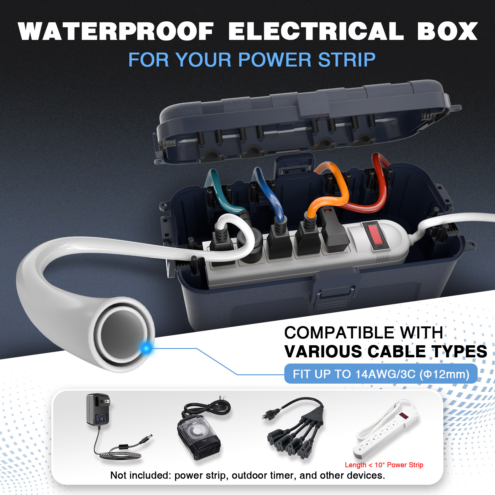 Outdoor Electrical Box Waterpr - Outdoor Power Box ulasan dan harga