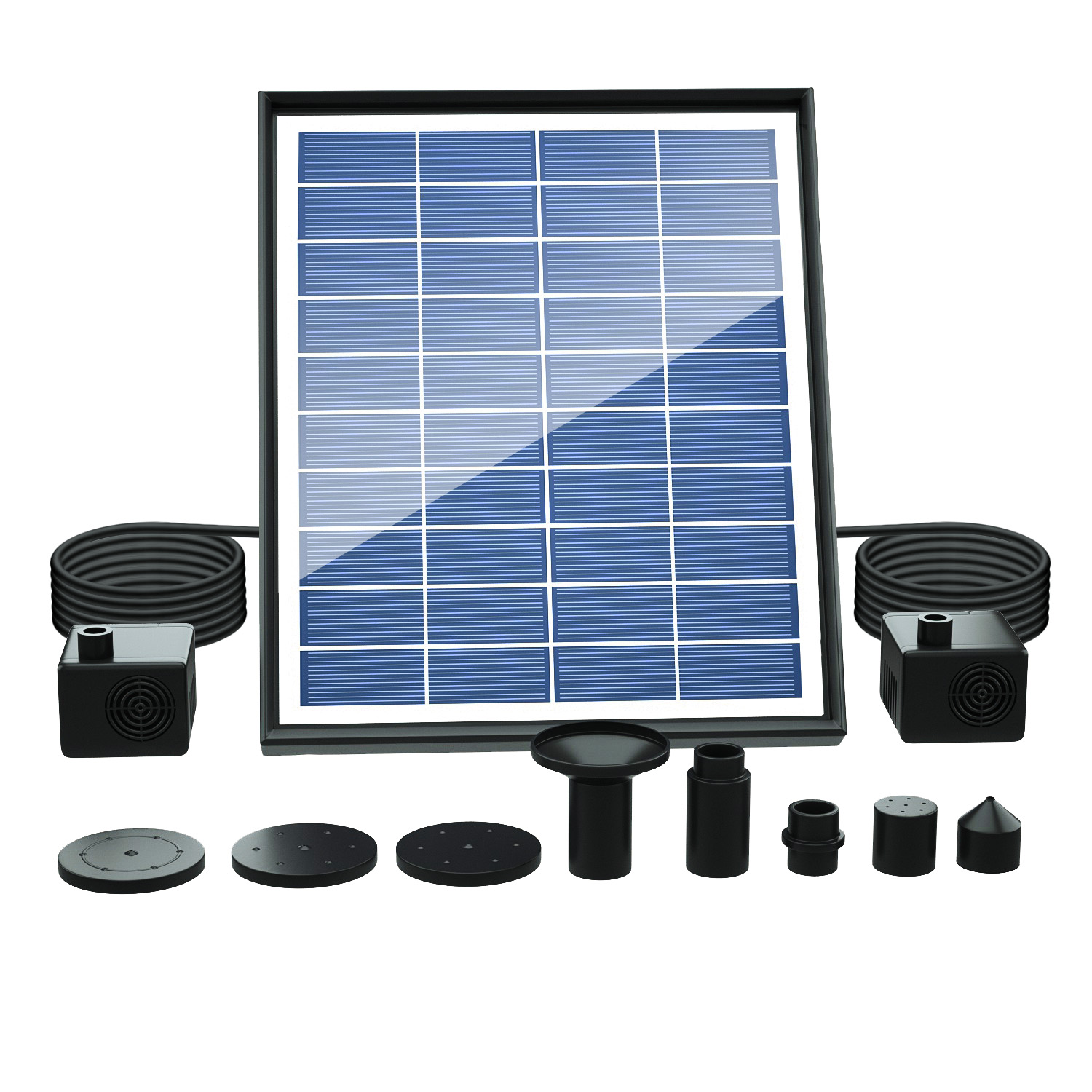 Solar Fountain, Solar Powered  - Water Pump Submersible ulasan dan harga