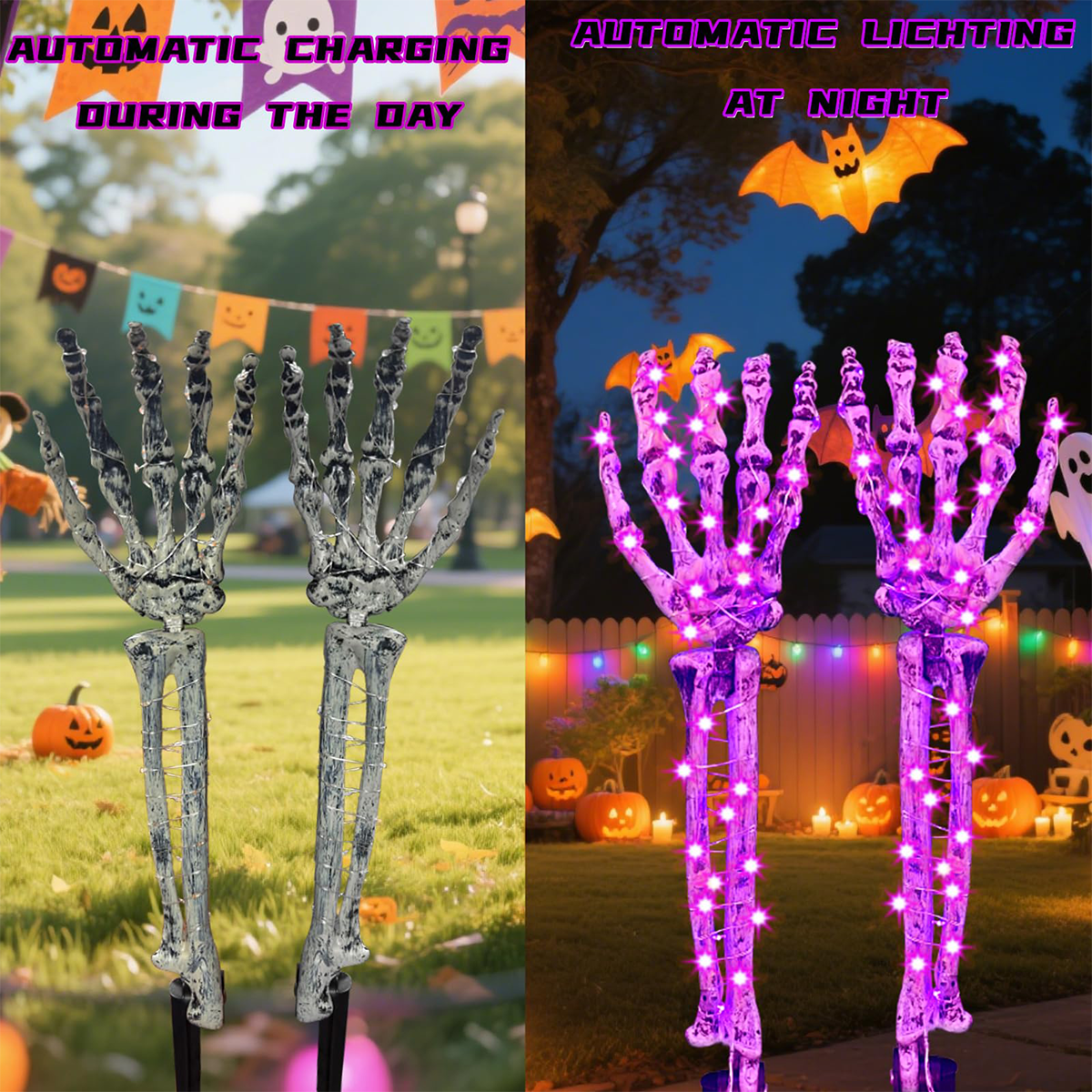 Pop Solar Ghost Hand Garden De - Outdoor Yard Power Stake ulasan dan harga