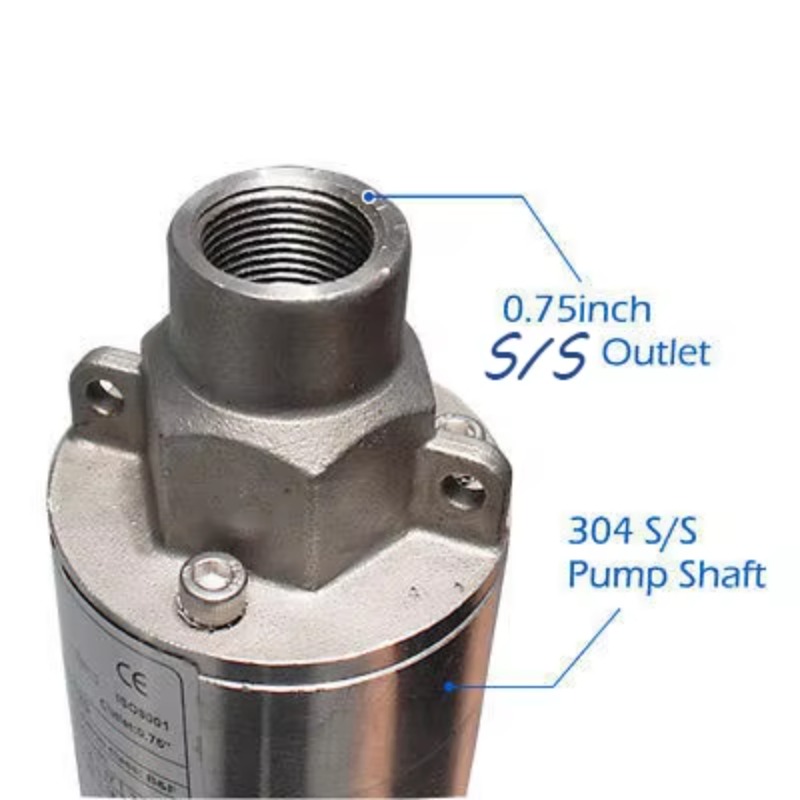 Dc High Pressure 48v 120m Deep - Water Pump Submersible ulasan dan harga