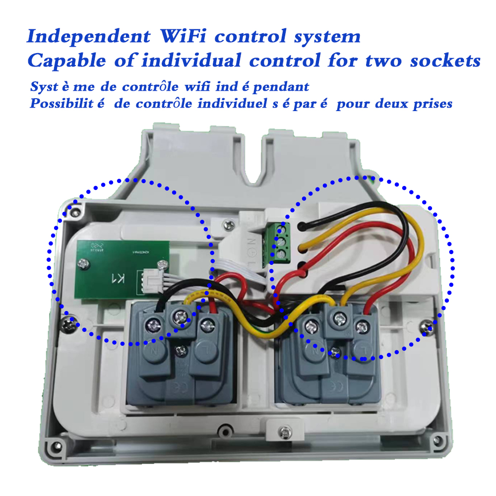 Tuya Power Socket IP66 Outdoor - Outdoor Power Outlet Wifi ulasan dan harga