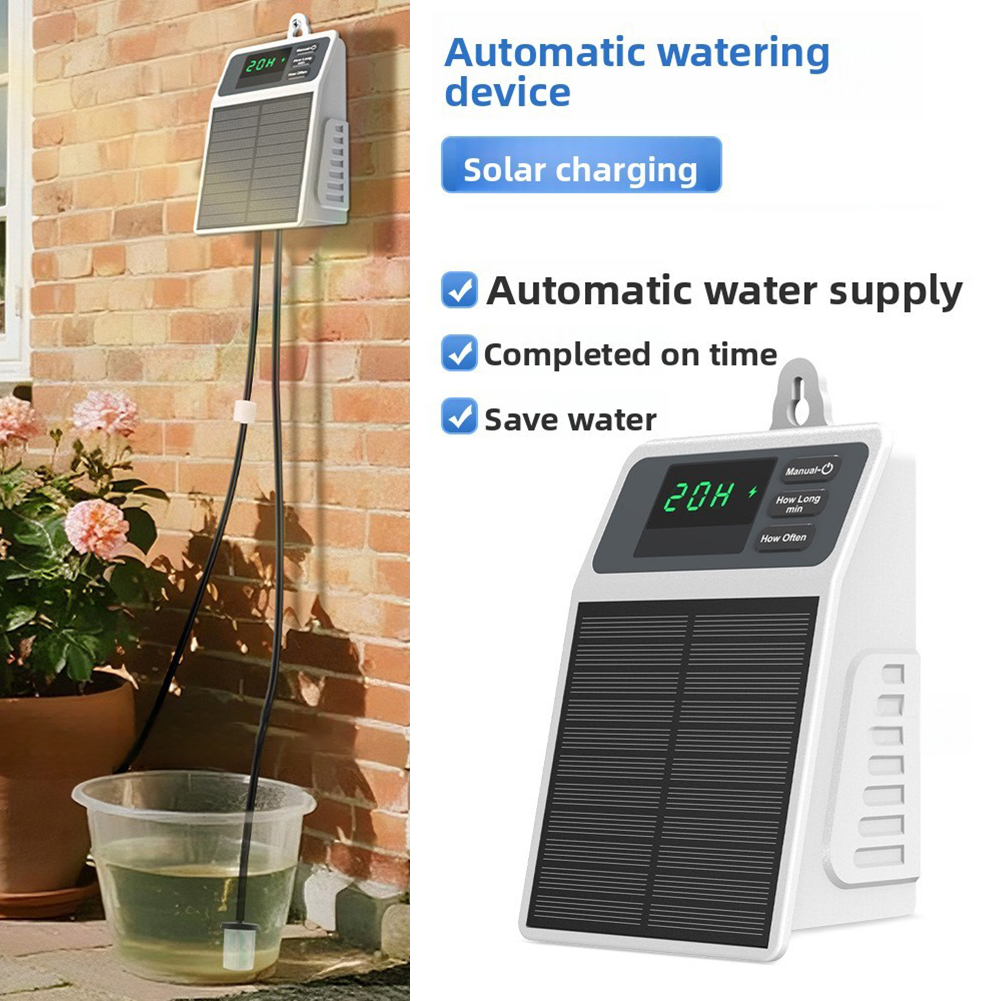 Smart Solar Powered Auto Water - Outdoor Power With Timer ulasan dan harga