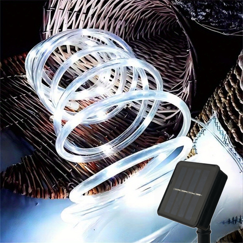 LED Solar Strip Rope Tube Fair - Outdoor Power Strip ulasan dan harga
