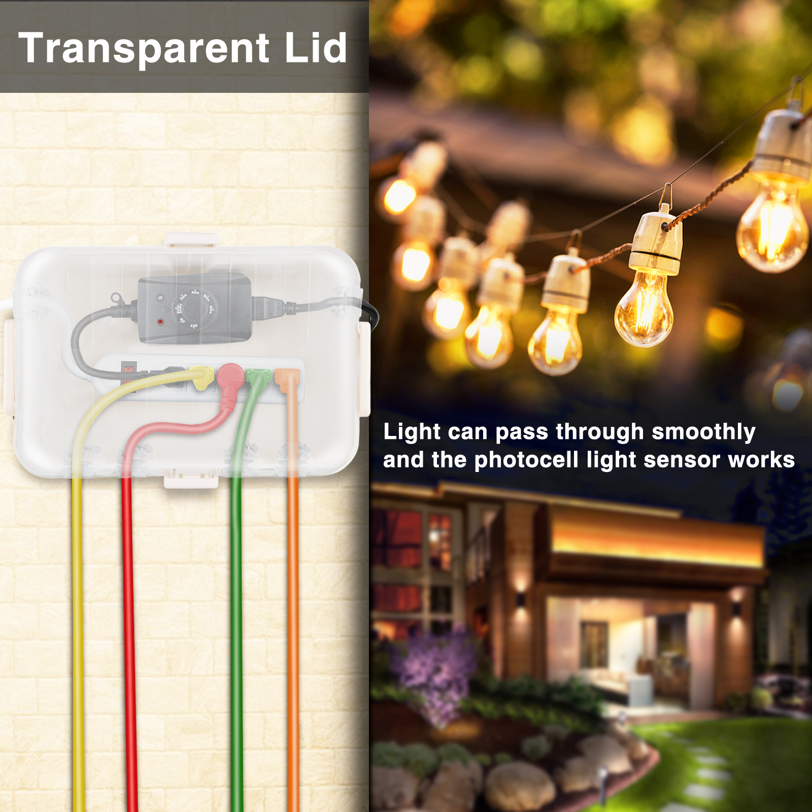 Weatherproof Extension Cord Co - Outdoor Power With Timer ulasan dan harga