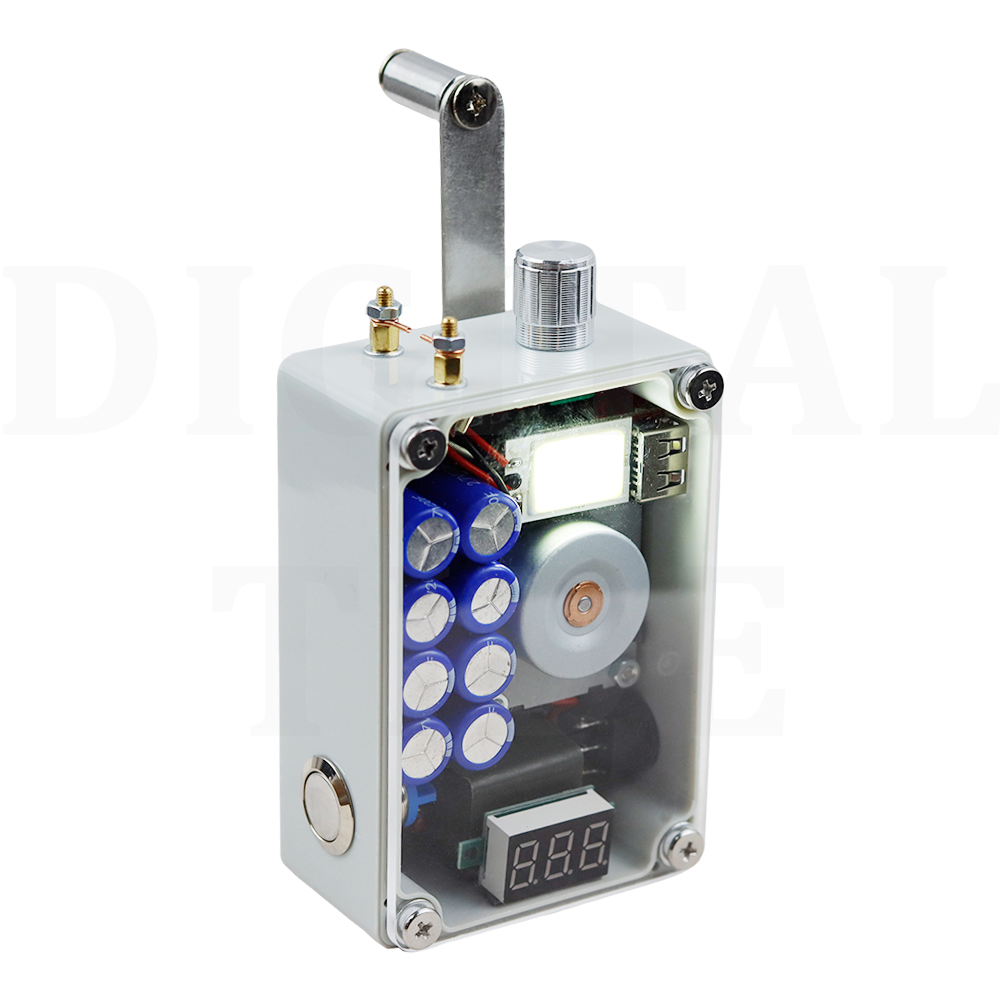 8-capacitor Hand Generator USB - Outdoor Power Equipment Brands ulasan dan harga