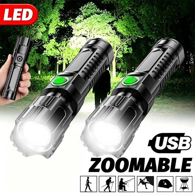 Super Bright LED Flashlight US - Outdoor Power Supply ulasan dan harga