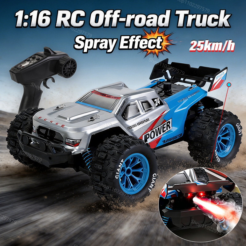 1:16 Spray RC Cars Remote Cont - Outdoor Power Meter Bike ulasan dan harga