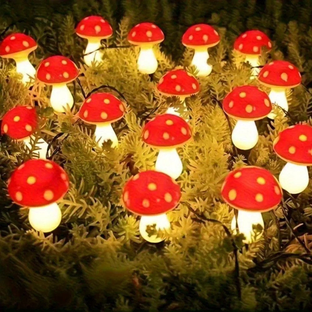 5M10LED/8M20LED Solar Powered  - Outdoor Yard Power Stake ulasan dan harga