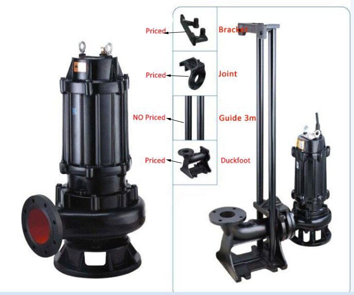Auto Coupling Waste Water Pump - Water Pump Submersible ulasan dan harga
