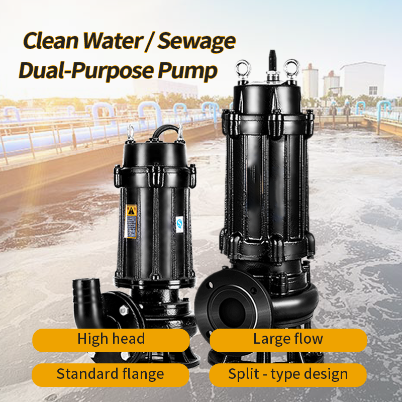 Electric Non-Clog Vertical Cas - Water Pump Submersible ulasan dan harga