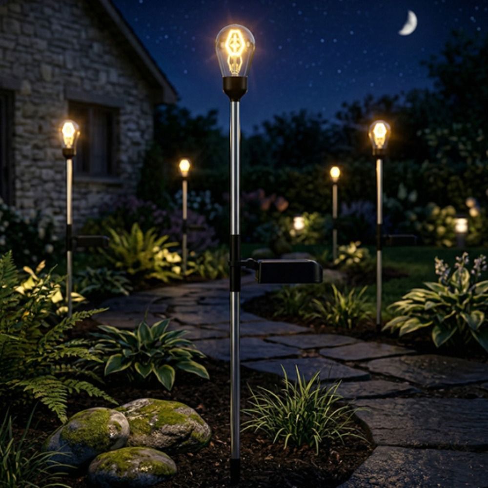 Yard Solar Powered Solar Light - Outdoor Yard Power Stake ulasan dan harga
