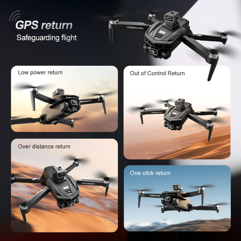 V168 PRO Max GPS Drone 8K Prof - Outdoor Power Box ulasan dan harga