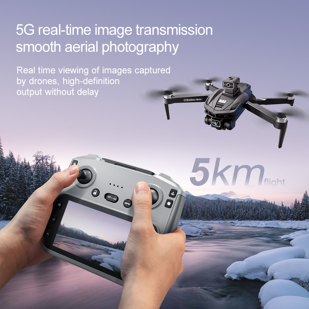 V168 PRO Max GPS Drone 8K Prof - Outdoor Power Box ulasan dan harga