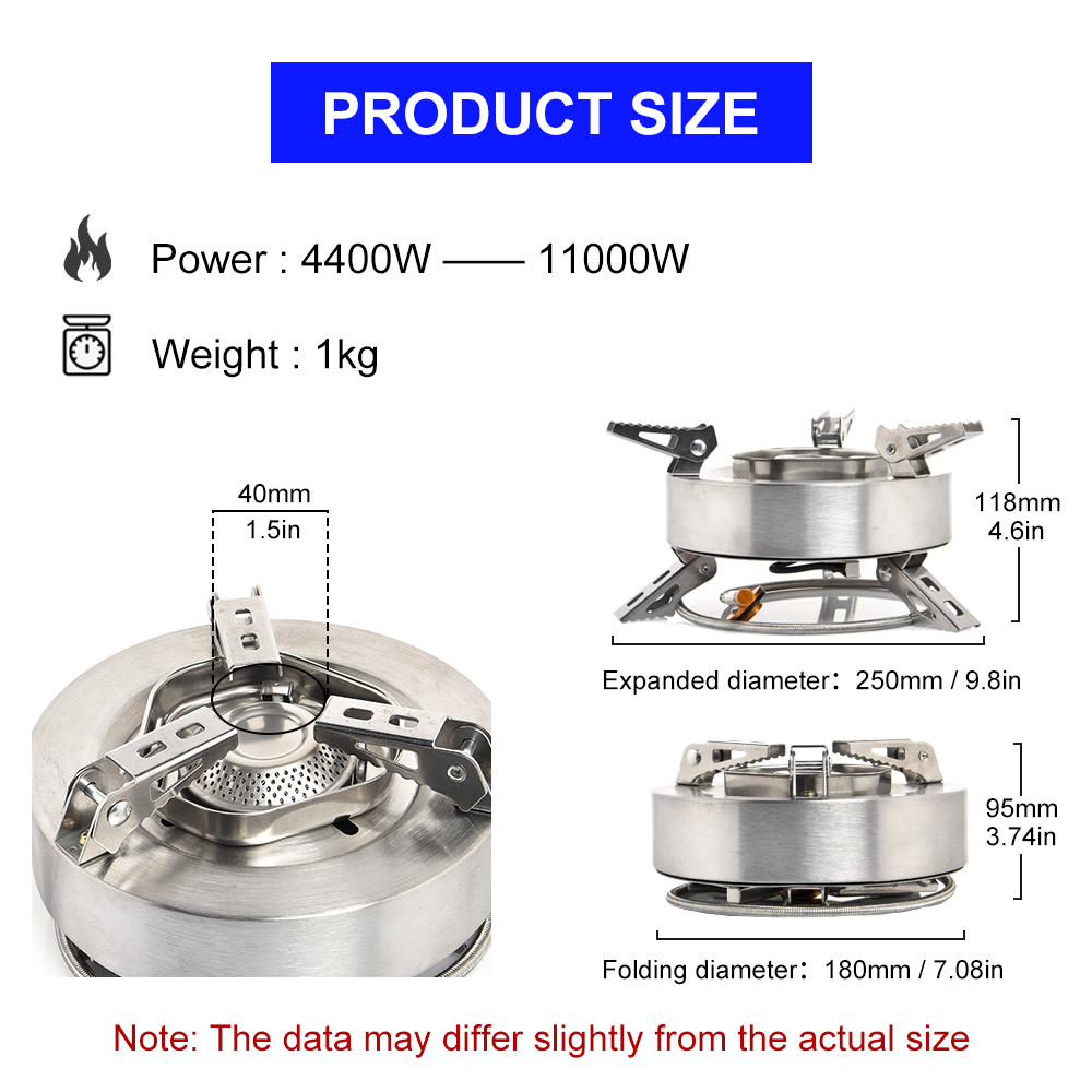 Widesea Camping Tourist Burner - Outdoor Power Equipment Brands ulasan dan harga