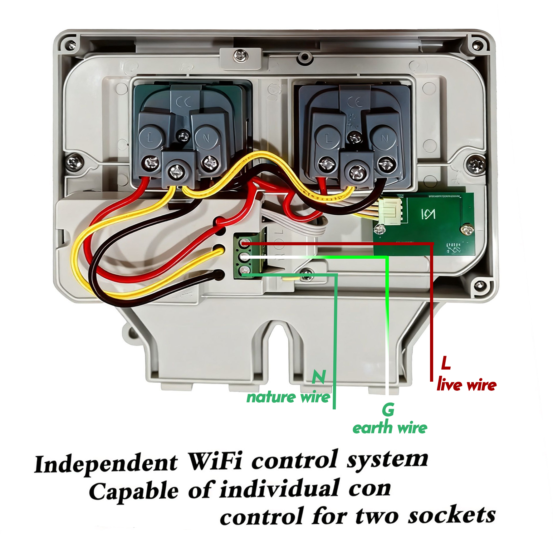 Italia / Chile Tuya Outdoor Wa - Outdoor Power Outlet Wifi ulasan dan harga