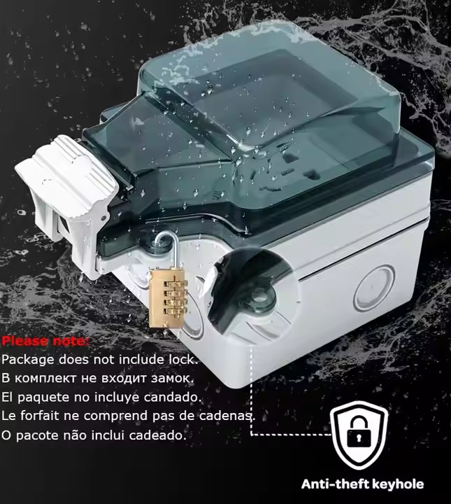 Italia / Chile Tuya Outdoor Wa - Outdoor Power Outlet Wifi ulasan dan harga