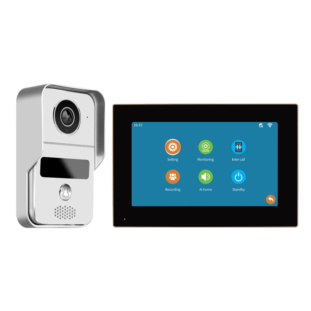 7 Inch Tuya Video Doorbell WiF - Outdoor Power Outlet Wifi ulasan dan harga