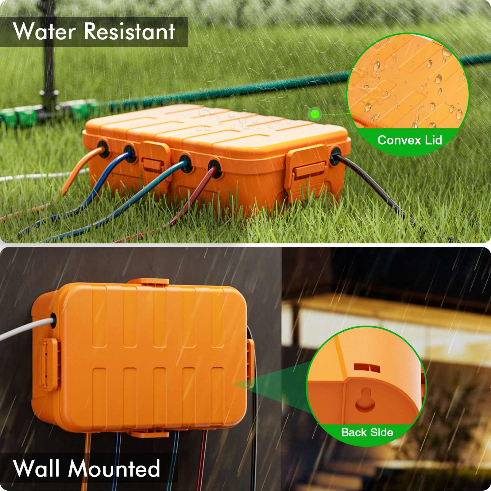 Waterproof Holiday Decoration  - Outdoor Power With Timer ulasan dan harga