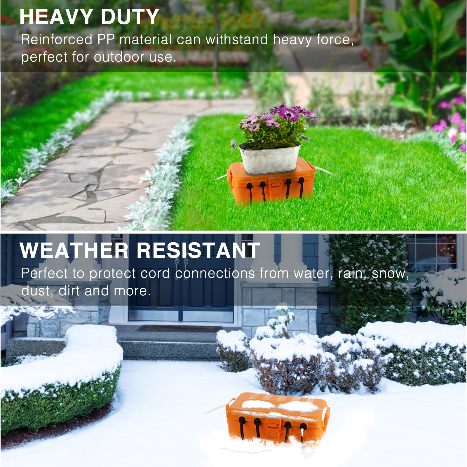 Waterproof Holiday Decoration  - Outdoor Power With Timer ulasan dan harga