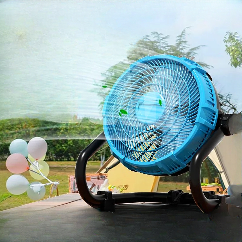 12-Inch Rechargeable Fan, High - Outdoor Power With Timer ulasan dan harga