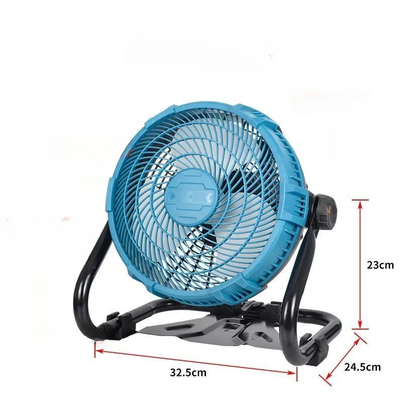 12-Inch Rechargeable Fan, High - Outdoor Power With Timer ulasan dan harga