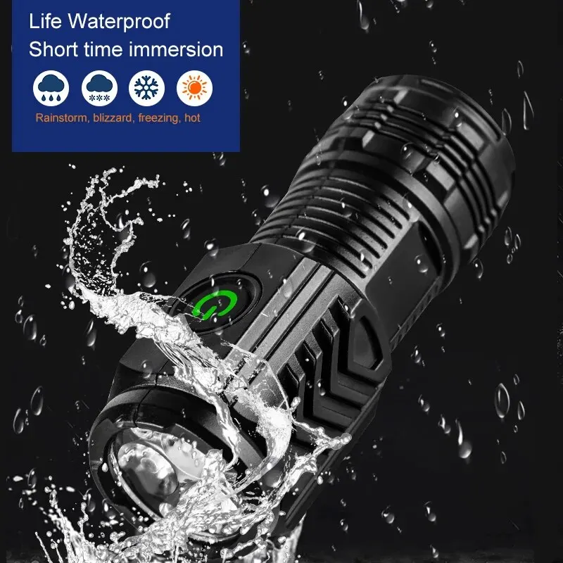 Portable Mini LED Handheld Fla - Outdoor Power Supply ulasan dan harga