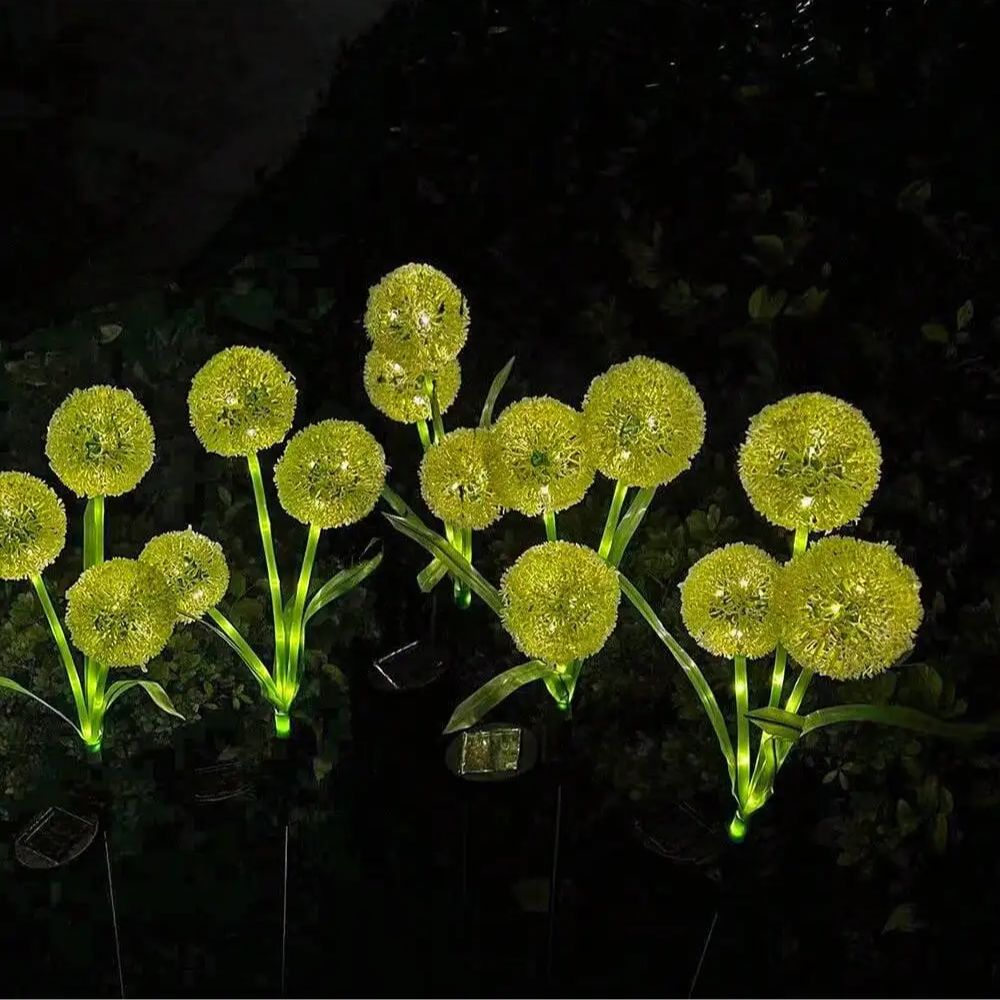 Outdoor Solar Dandelion Flower - Outdoor Yard Power Stake ulasan dan harga