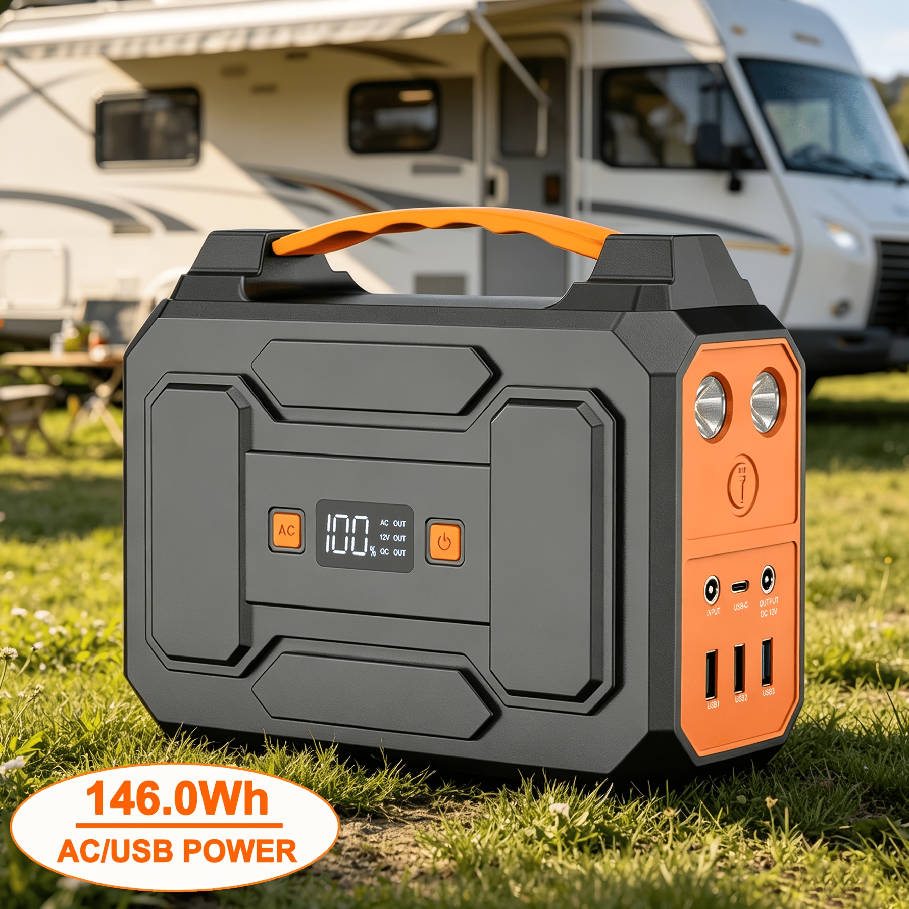 100W/300W Portable Power Stati - Outdoor Power Outlet Wifi ulasan dan harga