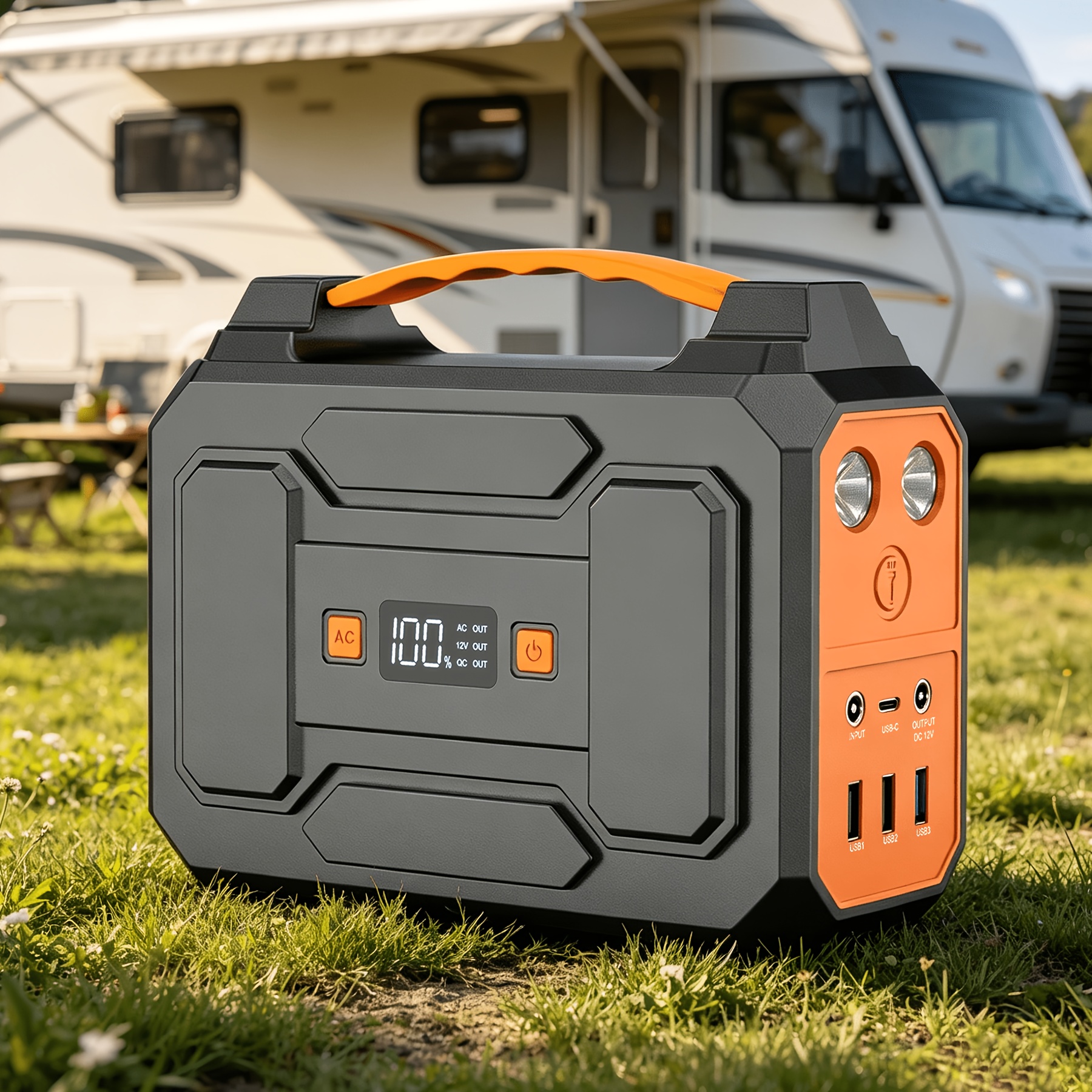 100W/300W Portable Power Stati - Outdoor Power Outlet Wifi ulasan dan harga