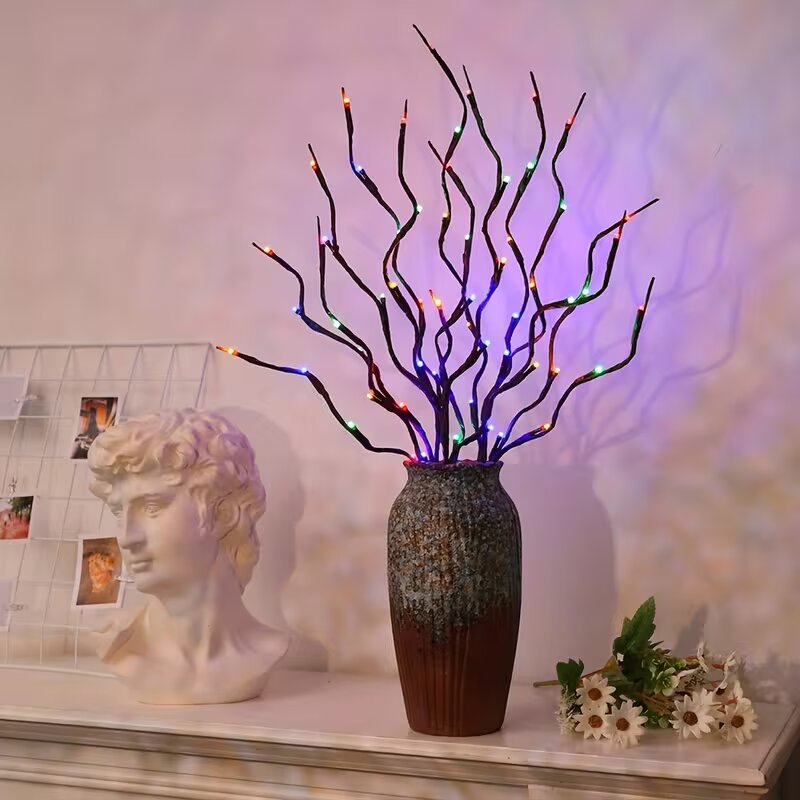 1/2PC 20LED Cherry Blossom Tre - Outdoor Power Supply ulasan dan harga