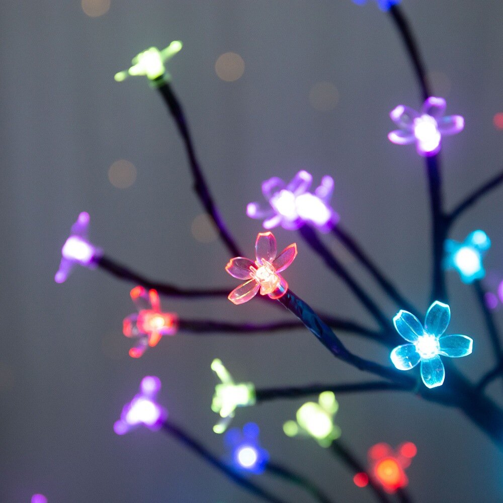 1/2PC 20LED Cherry Blossom Tre - Outdoor Power Supply ulasan dan harga