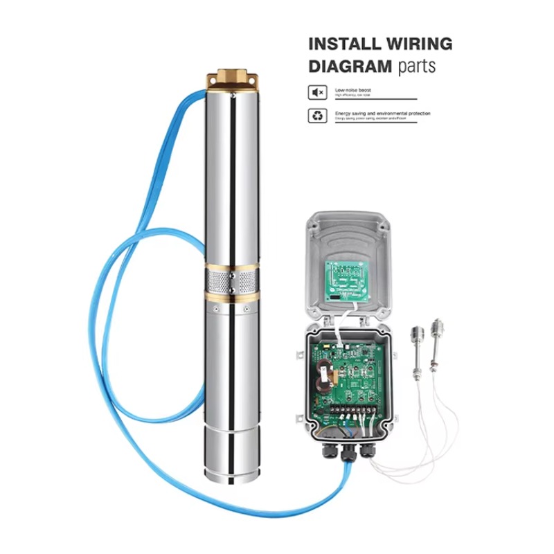 Q3SC3.8-180 Dc Solar Submersib - Water Pump Submersible ulasan dan harga