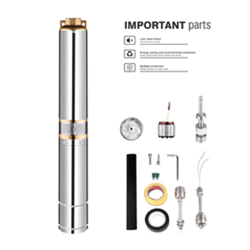 Q3SC3.8-180 Dc Solar Submersib - Water Pump Submersible ulasan dan harga