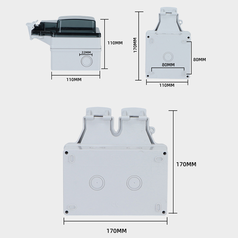 Avoir Tuya IP66 Waterproof Ele - Outdoor Power Outlet Wifi ulasan dan harga
