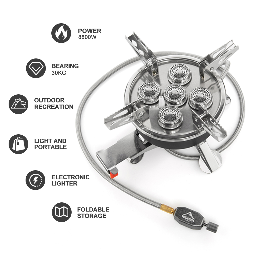 Widesea Camping 8800W Gas Stov - Outdoor Power Equipment Brands ulasan dan harga