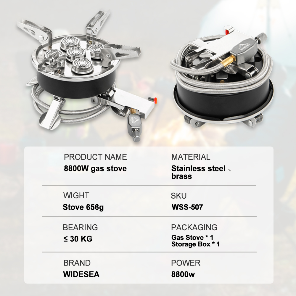 Widesea Camping 8800W Gas Stov - Outdoor Power Equipment Brands ulasan dan harga