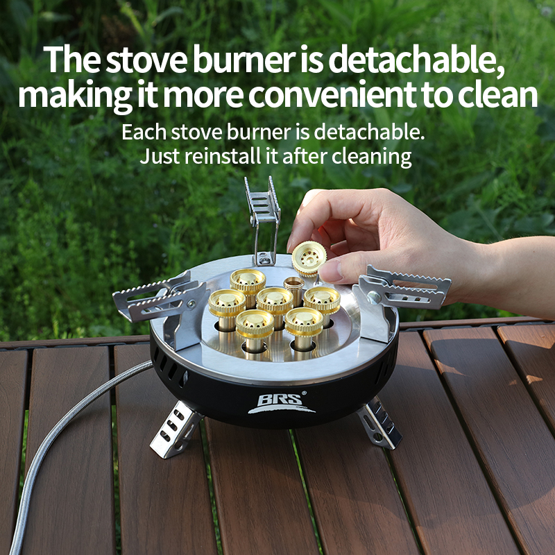 BRS 3/7-Core Camping Gas Stove - Outdoor Power Equipment Brands ulasan dan harga