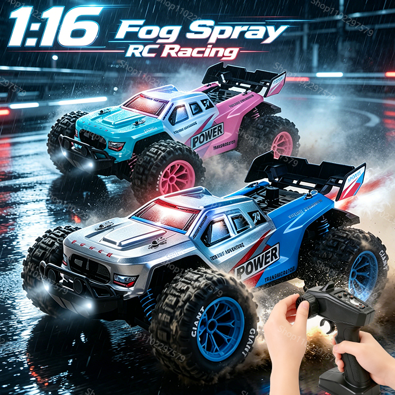 New 1:16 Spray RC Cars Buggy T - Outdoor Power Meter Bike ulasan dan harga
