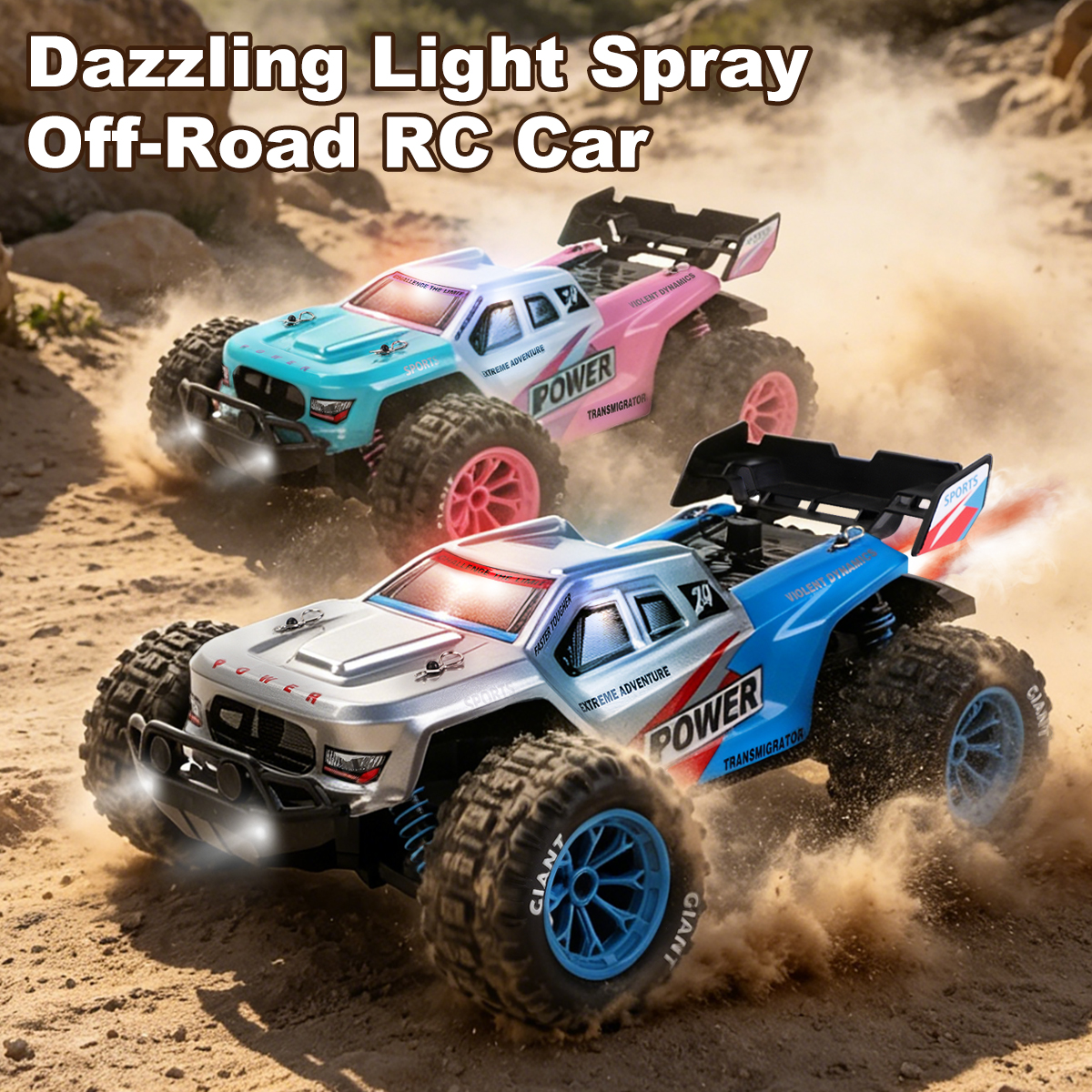 New 1:16 Spray RC Cars Buggy T - Outdoor Power Meter Bike ulasan dan harga