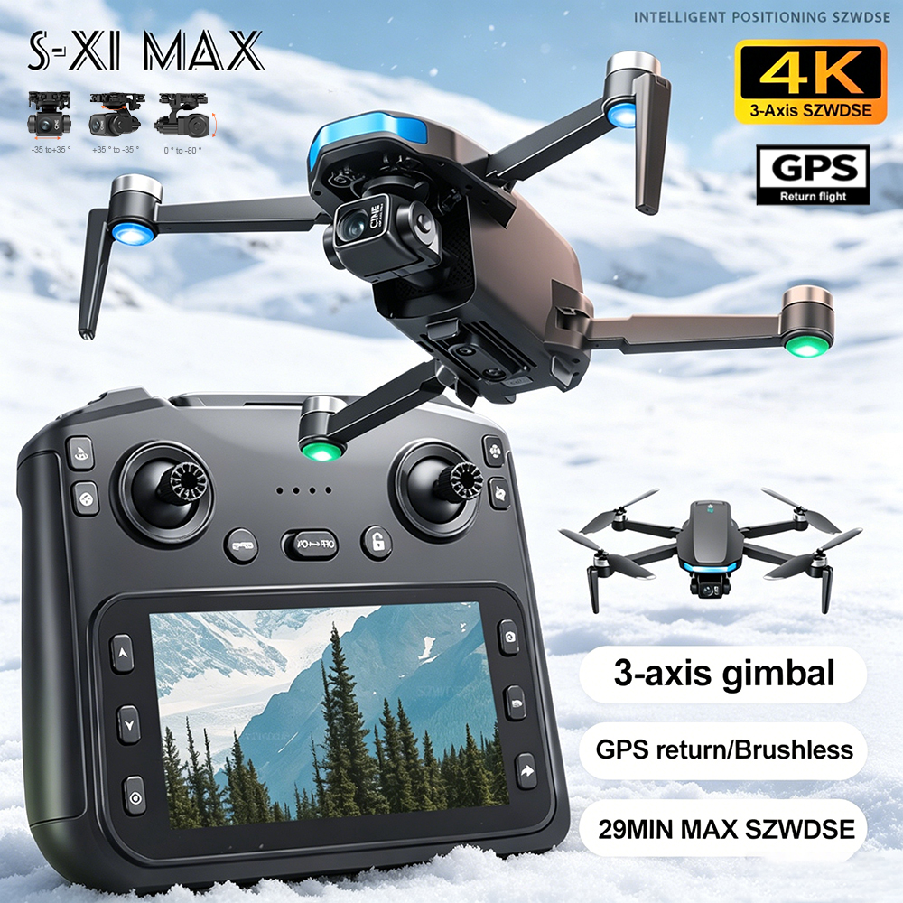 New S-X1 MAX Drone GPS 8K Prof - Outdoor Power Box ulasan dan harga